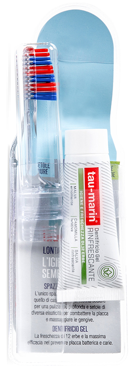 TAU MARIN TAU KIT SPAZZOLINO DURO NEW - pharmaluna