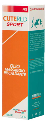 CUTERED SPORT OLIO MASSAGGIO RISCALDANTE 100 ML - pharmaluna