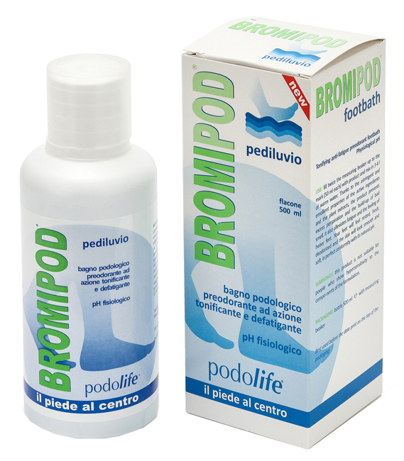 BROMIPOD PEDILUVIO DEFATICANTE 500 ML - pharmaluna