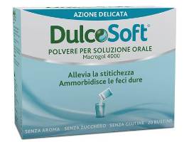 DULCOSOFT POLVERE PER SOLUZIONE ORALE 20 BUSTINE - pharmaluna