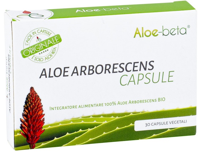ALOE BETA 30 CAPSULE ALOE ARBORESCENS - pharmaluna