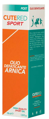 CUTERED SPORT OLIO DEFATIGANTE ARNICA 100 ML - pharmaluna