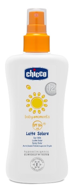 CHICCO LATTE SOLARE SPRAY SPF50 - pharmaluna