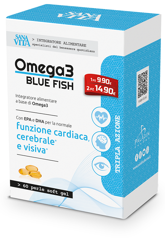 SANAVITA BLUE FISH 60 CAPSULE - pharmaluna