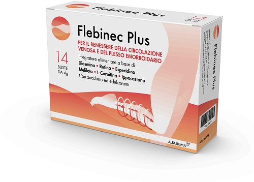 FLEBINEC PLUS 14 BUSTINE 4 G - pharmaluna