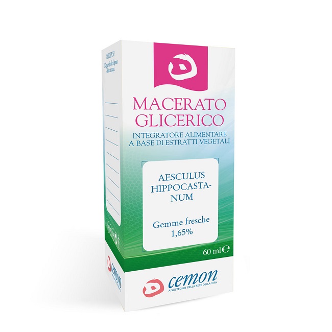 AESCULUS HIPPOCASTANUM GEMME MACERATO GLICERICO 60 ML - pharmaluna