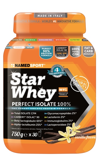 STAR WHEY ISOLATE VANILLA 750 G - pharmaluna