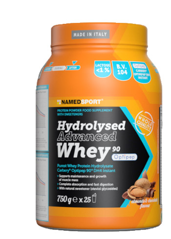 HYDROLYSED ADVANCED WHEY CHOCO ALMOND 750 G - pharmaluna
