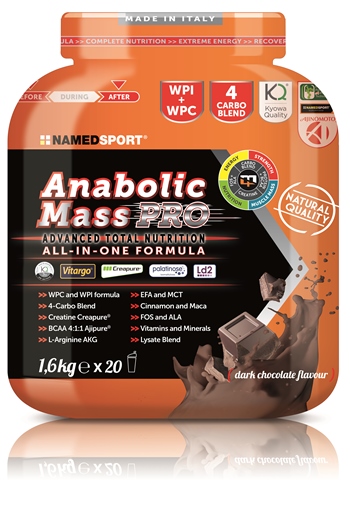  NAMEDSPORT ANABOLIC MASS PRO 1600 G - pharmaluna