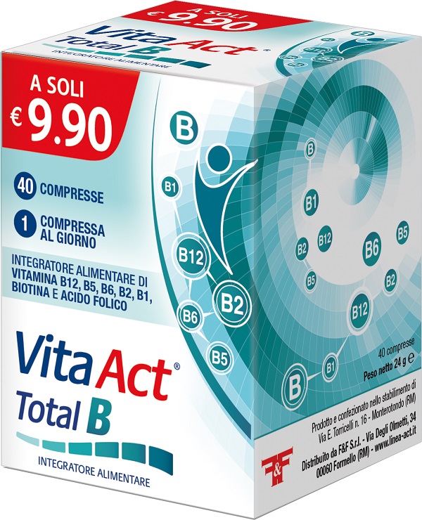 VITA ACT TOTAL B 40 COMPRESSE - pharmaluna