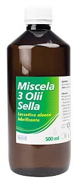 MISCELA 3 OLI LASSATIVO 500 ML MD SELLA - pharmaluna
