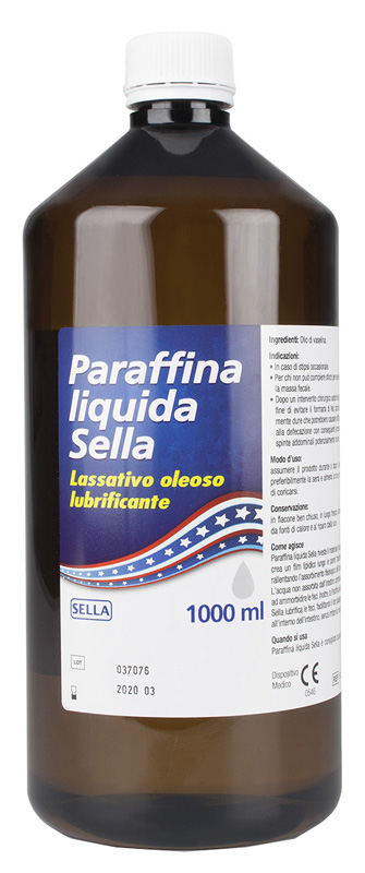 PARAFFINA LIQUIDA MD LASSATIVO 1 L SELLA - pharmaluna