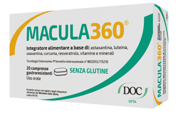 MACULA360 20 COMPRESSE GASTRORESISTENTI - pharmaluna