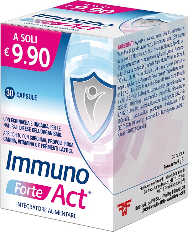 IMMUNO FORTE ACT 30 CAPSULE - pharmaluna