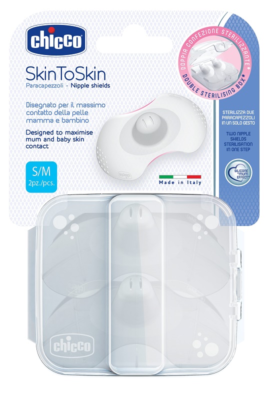 CHICCO PARACAPEZZOLI SILICONE SMALL - pharmaluna