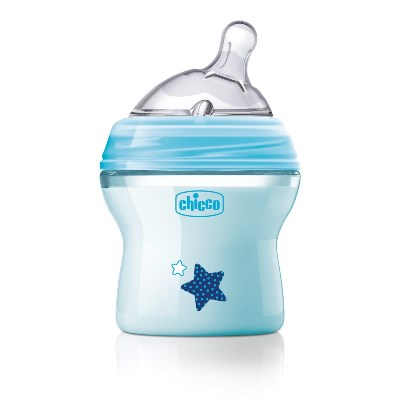 CHICCO BIBERON NATFEEL 0M+ BOY 150 ML - pharmaluna