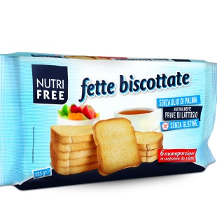 NUTRIFREE FETTE BISCOTTATE 225 G - pharmaluna