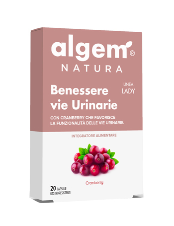 ALGEM LADY BENESSERE VIE URINARIE 20 CAPSULE 710 MG - pharmaluna