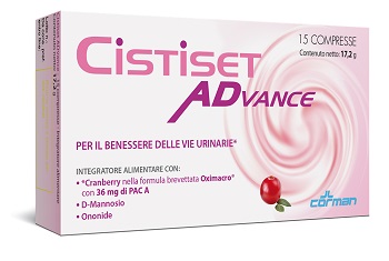 CISTISET ADVANCE 15 COMPRESSE - pharmaluna
