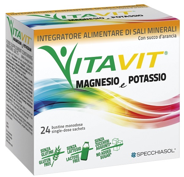 VITAVIT MAGNESIO POTASSIO 24 BUSTINE - pharmaluna