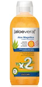 ZUCCARI ALOEVERA2 ALOE MAGNIFICA CON EDULCORANTE 1 LITRO - pharmaluna