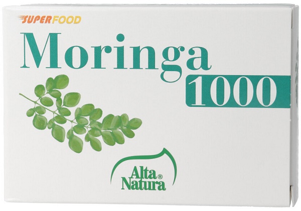 MORINGA 1000 45 COMPRESSE DA 1,2 G - pharmaluna