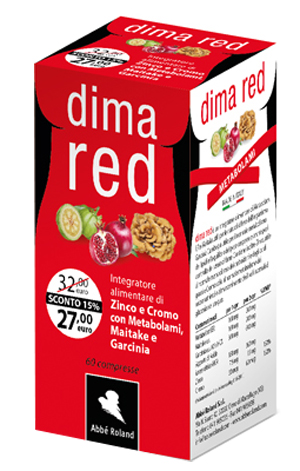 DIMA RED METABOLAMI 60 COMPRESSE - pharmaluna