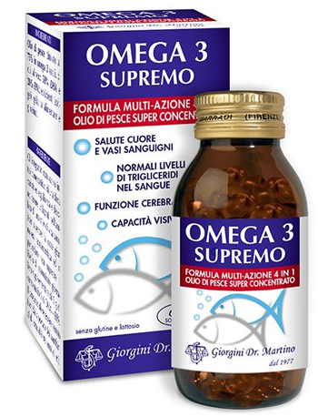 OMEGA 3 SUPREMO 60 SOFTGEL - pharmaluna