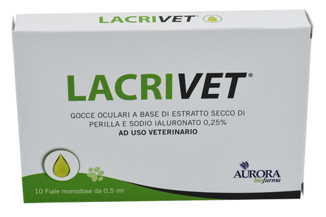 LACRIVET GOCCE OCULARI STRIP 10 FLACONCINI 0,5 ML - pharmaluna