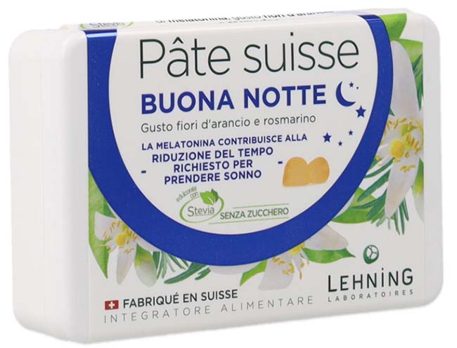 PATE SUISSE BUONA NOTTE 40 COMPRESSE - pharmaluna