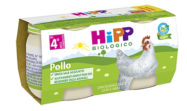 HIPP BIO HIPP BIO OMOGENEIZZATO POLLO 2X80 G - pharmaluna