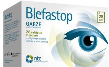 BLEFASTOP GARZA CON HY-TER IN COTONE PIEGATA CON FILO DI BARIO 28 PEZZI - pharmaluna