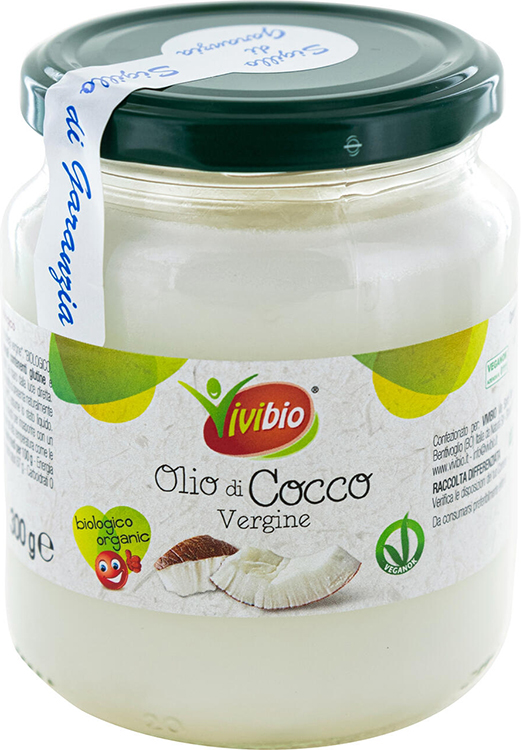 OLIO DI COCCO VERGINE VIVIBIO 300 ML - pharmaluna