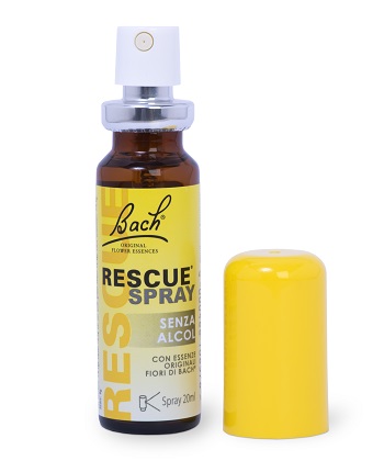 RESCUE ORIGINAL SPRAY SENZA ALCOL 20 ML - pharmaluna