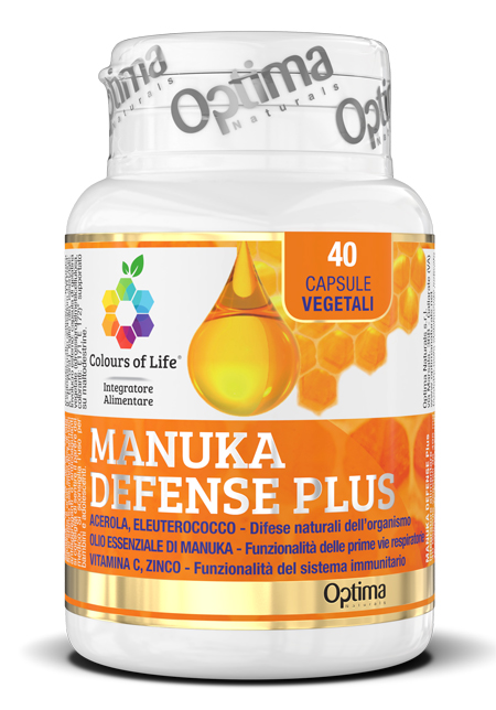 COLOURS OF LIFE MANUKA DEFENSE PLUS 40 CAPSULE VEGETALI 495 MG - pharmaluna
