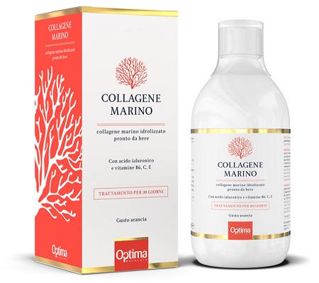 COLLAGENE MARINO IDROLIZZATO LIQUIDO PRONTO DA BERE 500 ML - pharmaluna