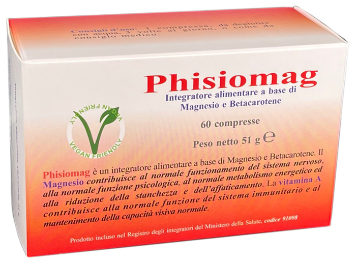 PHISIOMAG 60 COMPRESSE - pharmaluna