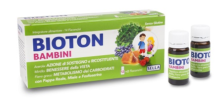 BIOTON BAMBINI NUOVO 14 FLACONCINI - pharmaluna