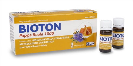 BIOTON PAPPA REALE 1000 14 FLACONCINI - pharmaluna