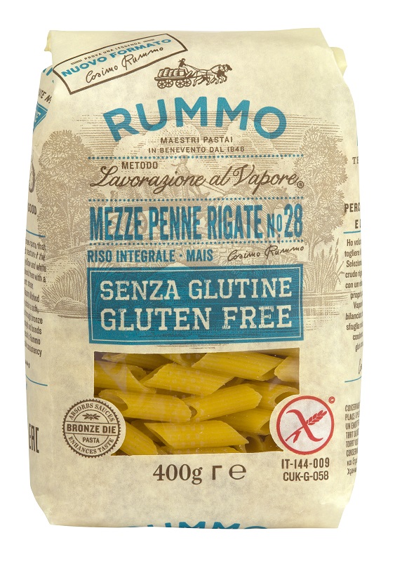 RUMMO MEZZE PENNE RIGATE NUMERO 28 400 G - pharmaluna