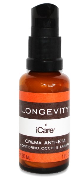 ICARE LONGEVITY CREMA ANTI ETA' CONTORNO OCCHI E LABBRA - pharmaluna