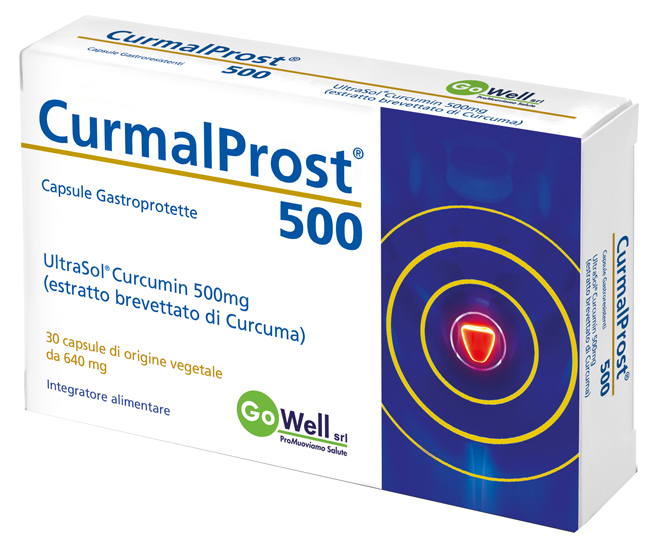 CURMALPROST 500 30 CAPSULE GASTROPROTETTE - pharmaluna