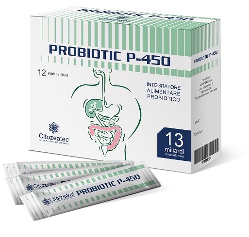 PROBIOTIC P-450 1 STICK MONODOSE 10 ML - pharmaluna