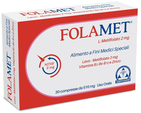 FOLAMET 30 COMPRESSE 500 MG - pharmaluna