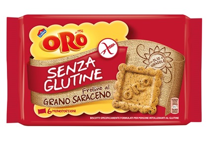 ORO SAIWA SENZA GLUTINE GRANO SARACENO 6 X 40 G - pharmaluna
