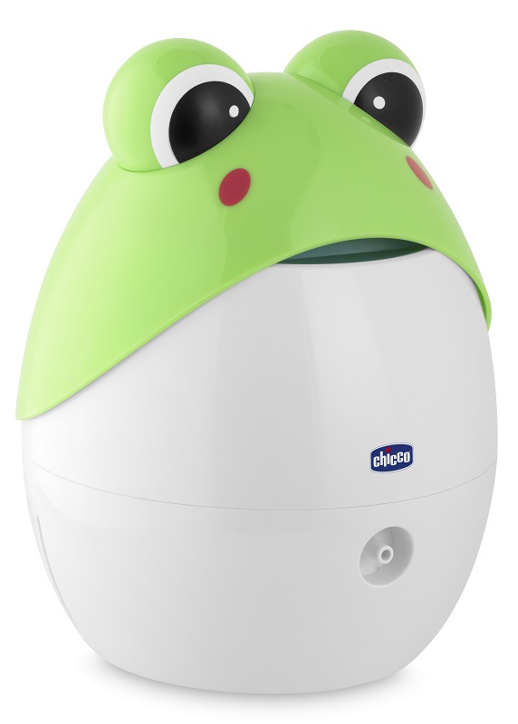 CHICCO DISPOSITIVO A PISTONE PER AEROSOLTERAPIA SUPER SOFT RANA - pharmaluna