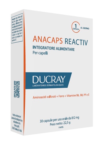 ANACAPS REACTIV DUCRAY 30 CAPSULE 2017 - pharmaluna