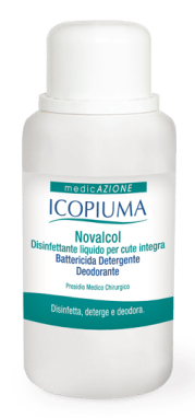 NOVALCOL DISINFETTANTE LIQUIDO ANTISETTICO CUTANEO 250 ML - pharmaluna