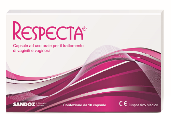 RESPECTA 10 CAPSULE AD USO ORALE PER VAGINITI E VAGINOSI - pharmaluna