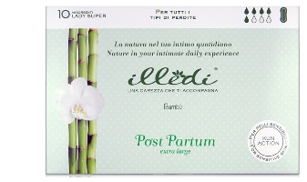ILLEDI ASSORBENTI LADY SUPER SENZA ALI POST PARTO TAGLIA EXTRALARGE 10 PEZZI - pharmaluna